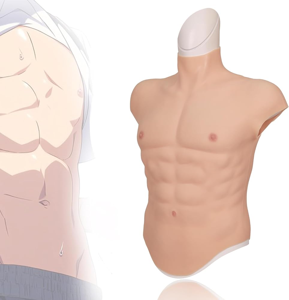Amazon | [gskinart] 筋肉スーツ コスプレ 偽筋肉 軽量型 シリコン