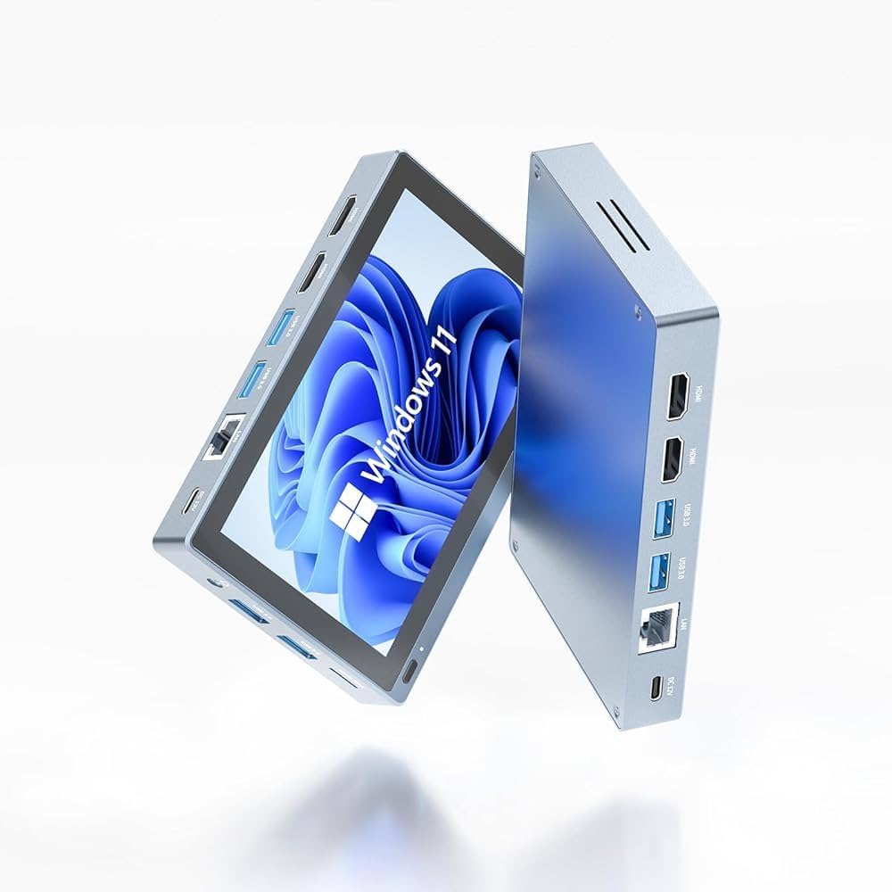 Mini PC Windows 11 Pro, Intel Celeron J4125 (2.7GHz'e kadar) 8GB