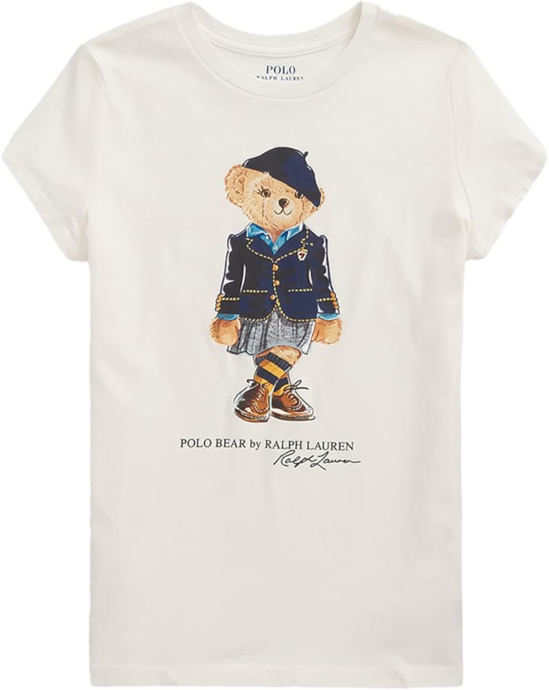 Amazon | ポロ ラルフローレン Polo ポロベア キッズ ガールズ Tシャツ