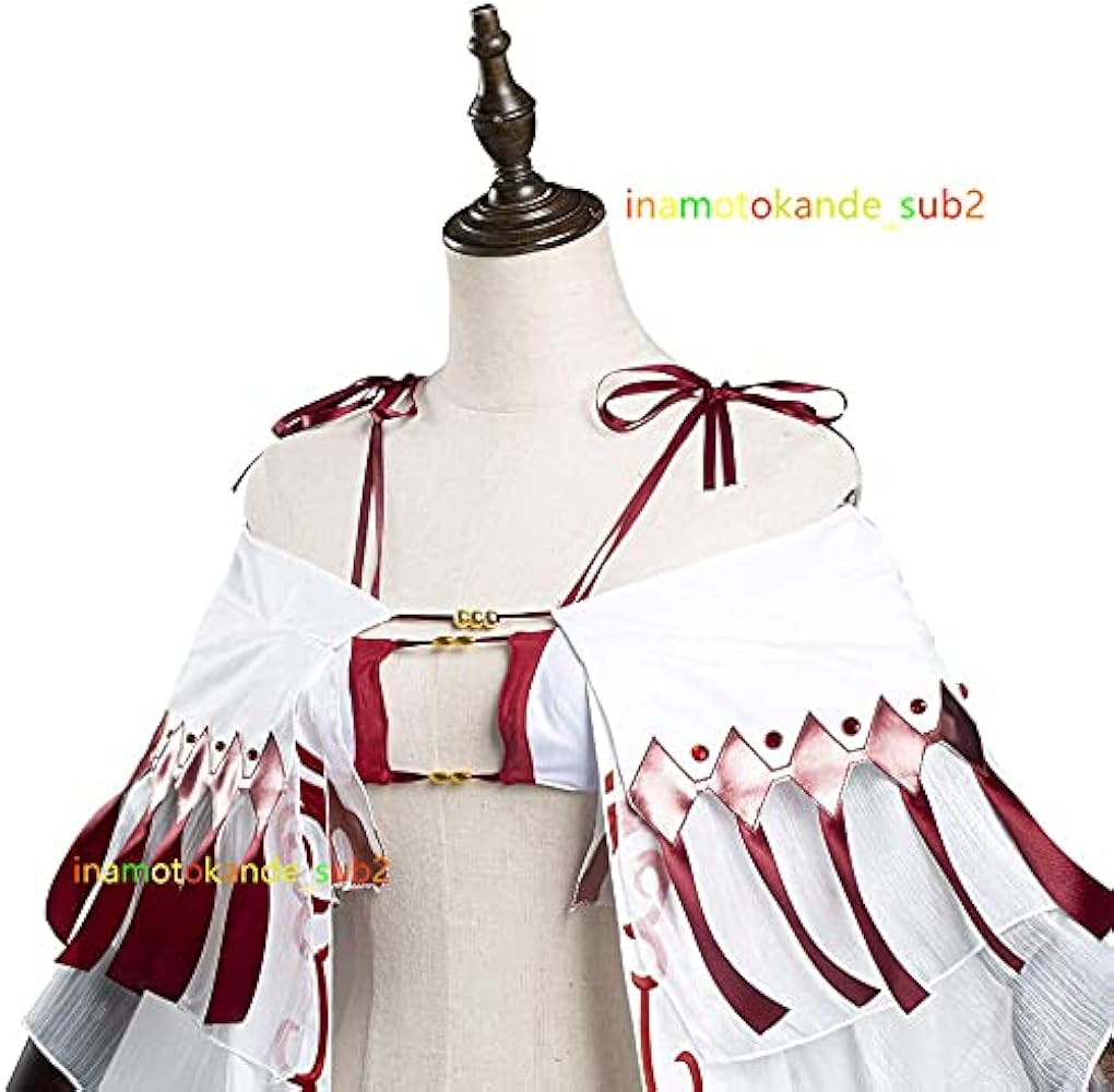 Amazon.co.jp: Fate/Grand Order 虞美人 水着 コスプレ衣装＋髪飾り 靴