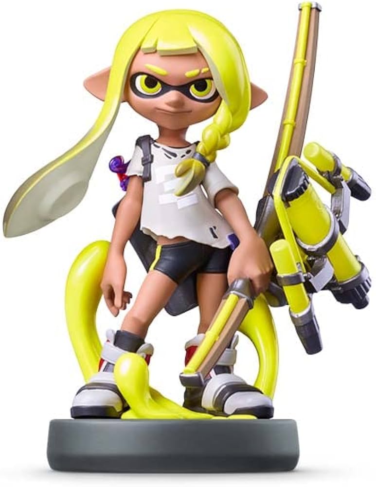 Amazon.co.jp: amiibo トリプルセット[インクリング【イエロー