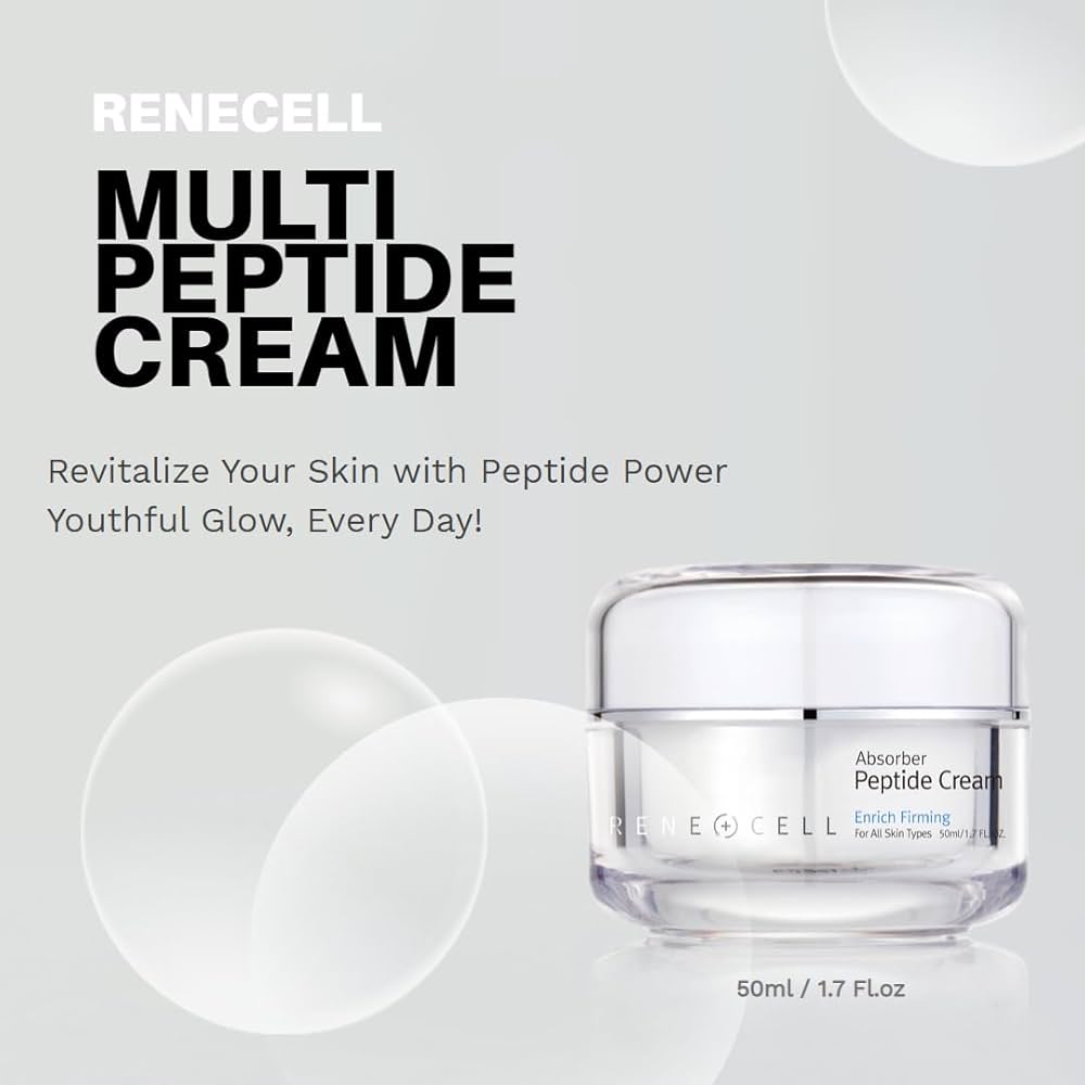 Amazon.co.jp: RENE CELL [Renecell] 吸収ペプチドクリーム : ビューティー