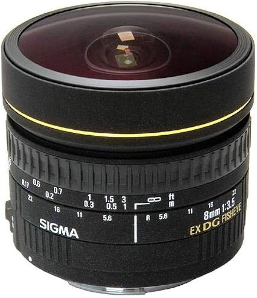 Amazon | シグマ(Sigma) SIGMA 単焦点魚眼レンズ 8mm F3.5 EX DG