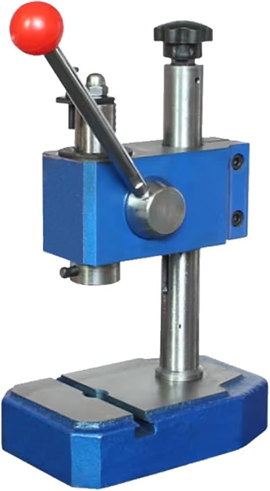 Amazon | 手動ハンドプレス機 卓上ボール盤 レザー クラフト プレス機