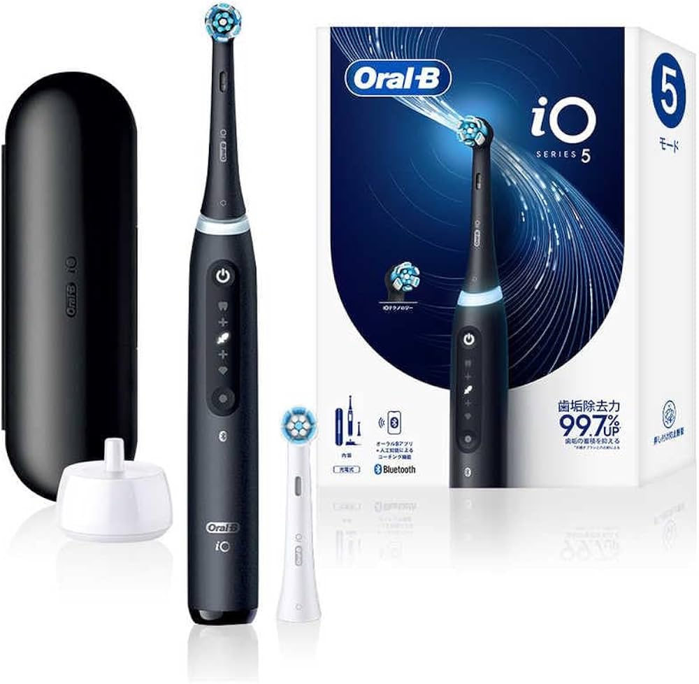Amazon.co.jp: Electric Toothbrush iO Series iO5 Matt Black Braun
