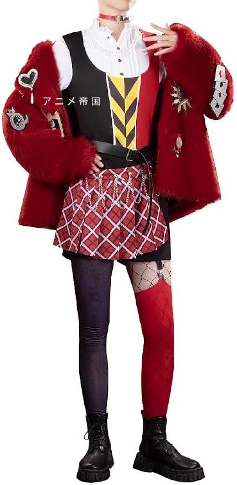 Amazon.co.jp: [XINQPJSKL] ツイステ風 夢の反逆者 リドル 新衣装