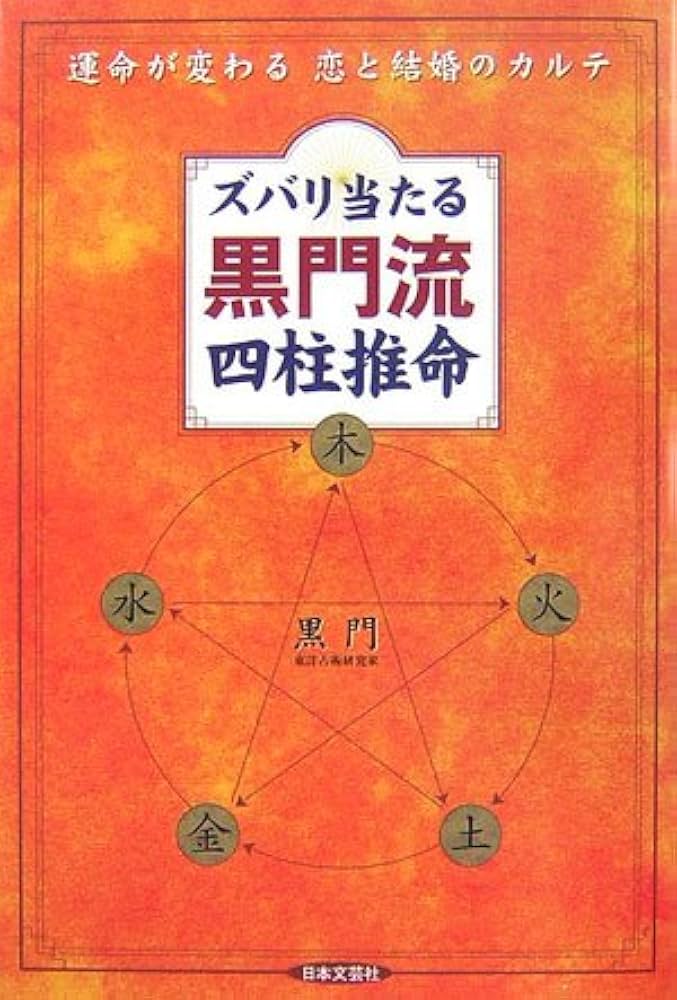 ズバリ当たる黒門流四柱推命: 運命が変わる恋と結婚のカルテ | 黒門