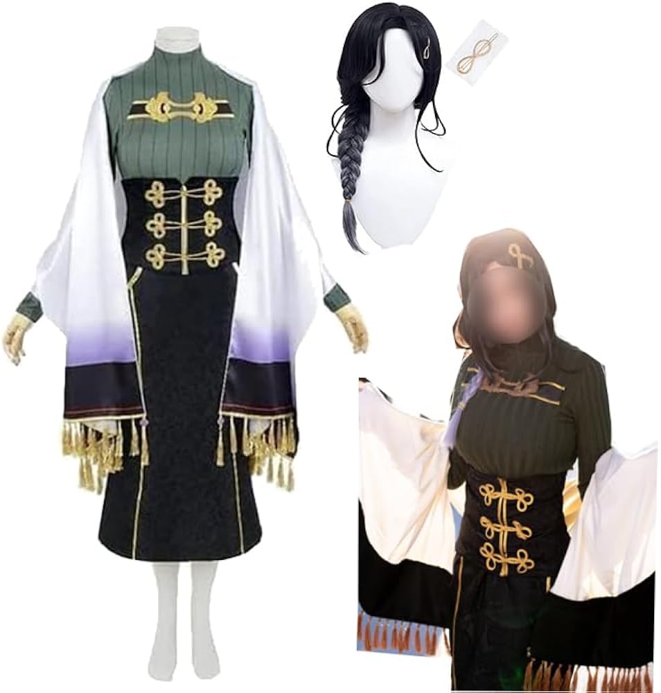 Amazon.co.jp: 「きせき」白雪巴 コスプレ 衣装+髪飾り 服