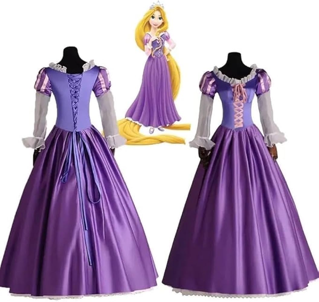 Amazon.co.jp: [小さな店] ラプンツェル コスプレ プリンセス ドレス