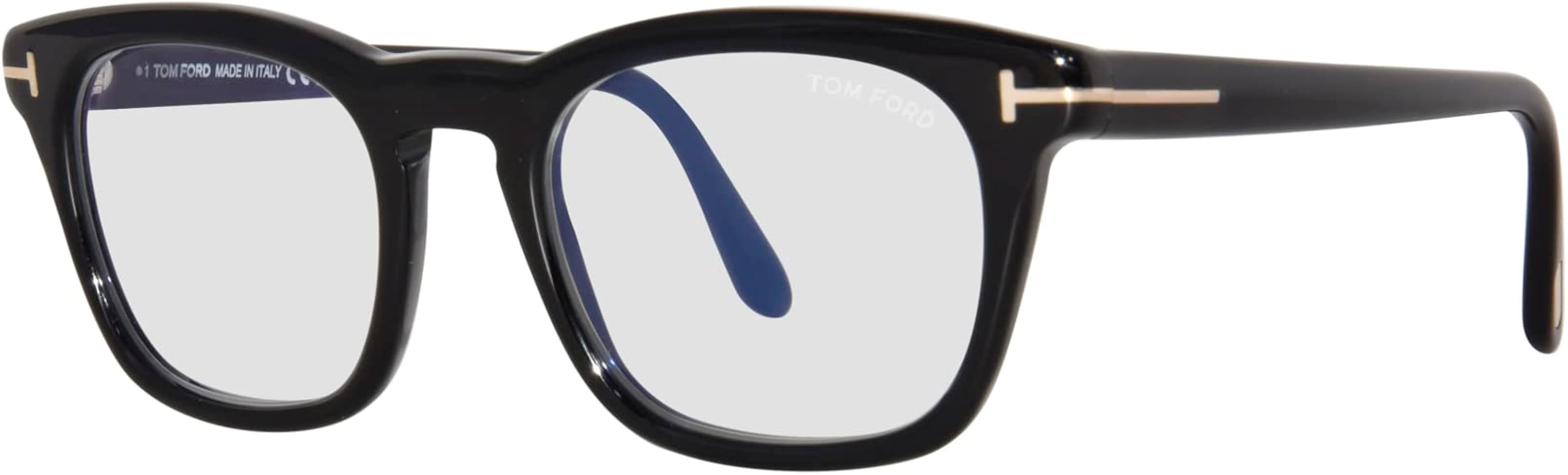 Tom Ford TF5870-B 001 Eyeglasses Men's Shiny Black Full Rim Square