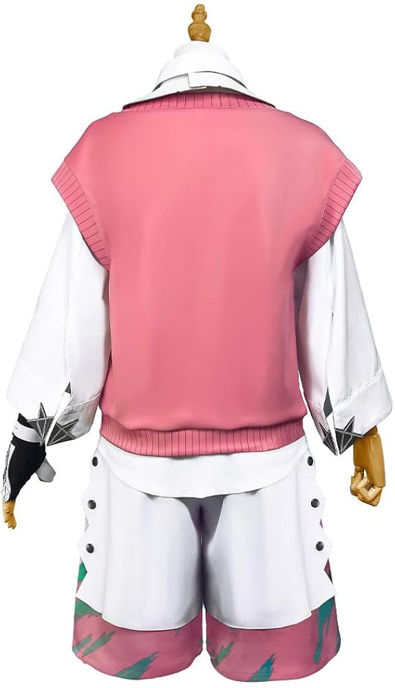 Amazon.co.jp: [青空COS] コスプレ 赤城ウェン コスプレ衣装 セット