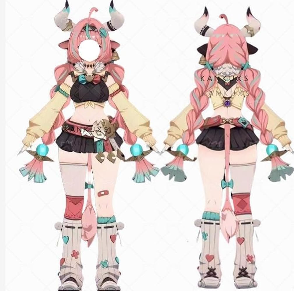 Amazon.co.jp: [KANKUXS] フルセット 衣装 +尻尾 原神 ヴァレサ