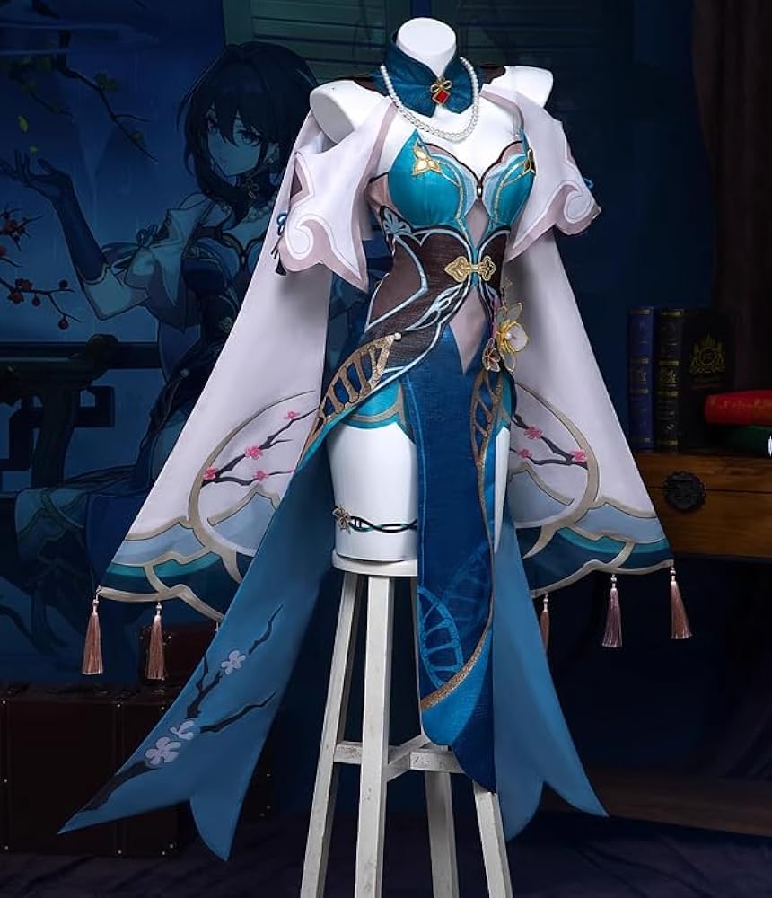 Amazon.co.jp: [エルフ森林] ルアン・メェイ コスプレ 衣装+ウィッグ