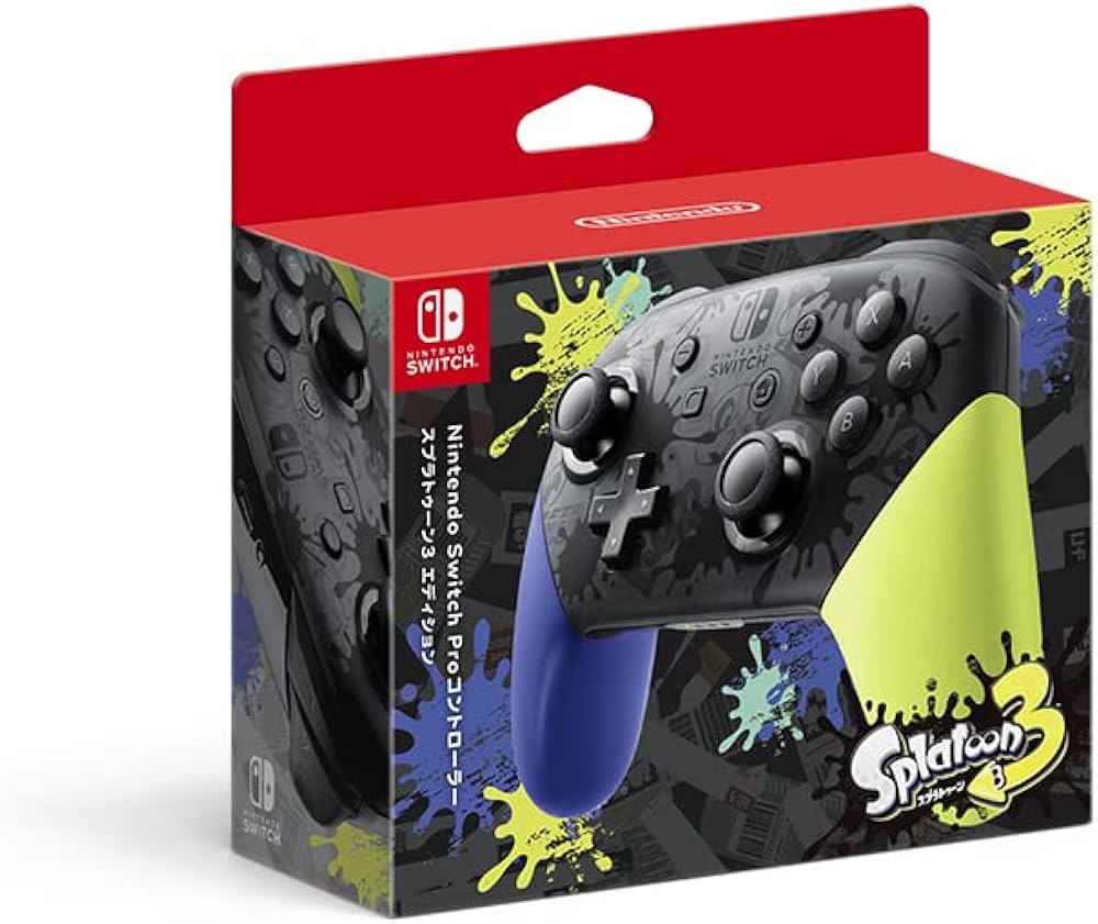 Amazon.com: NINTENDO Official Switch: Pro Controller - Splatoon 3