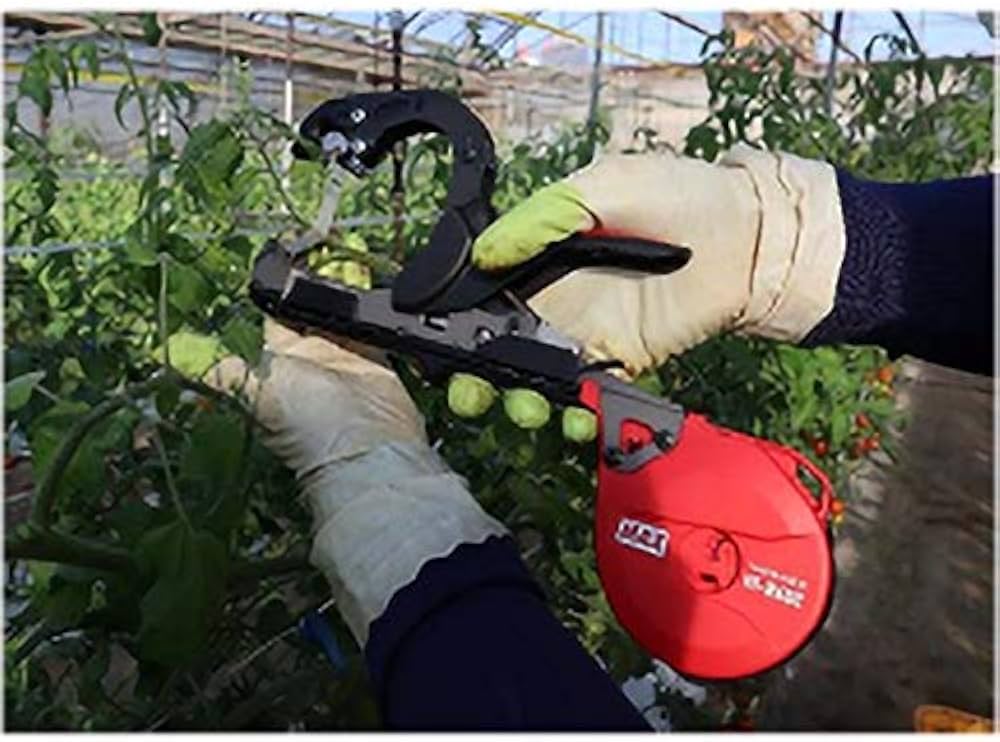 Amazon | 園芸用 誘引結束機 楽らくテープナー HT-R45C 園芸 誘引 結束