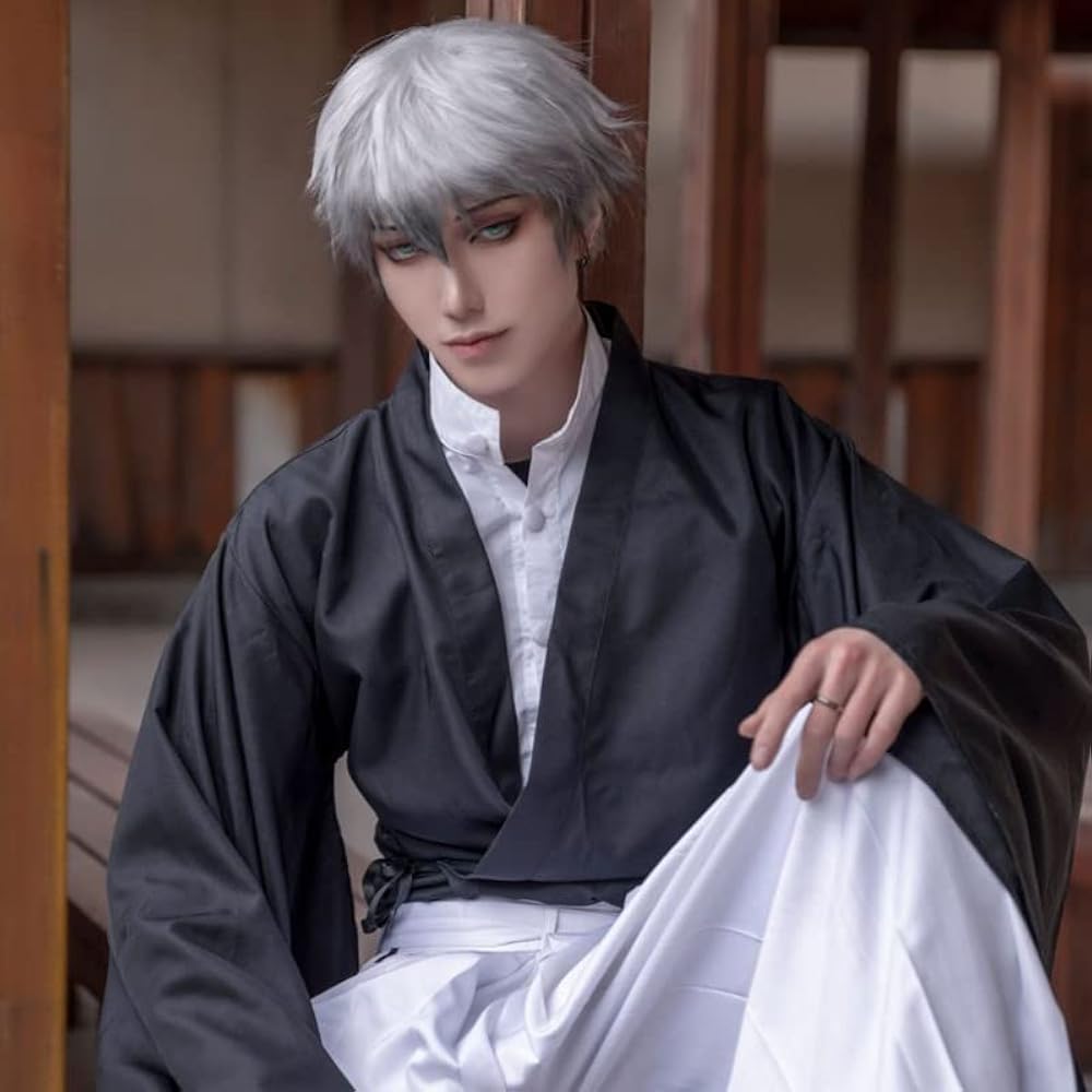 Amazon.co.jp: [YIDEDAOCOS] 禅院直哉 コスプレ 衣装/(ウィッグ 靴