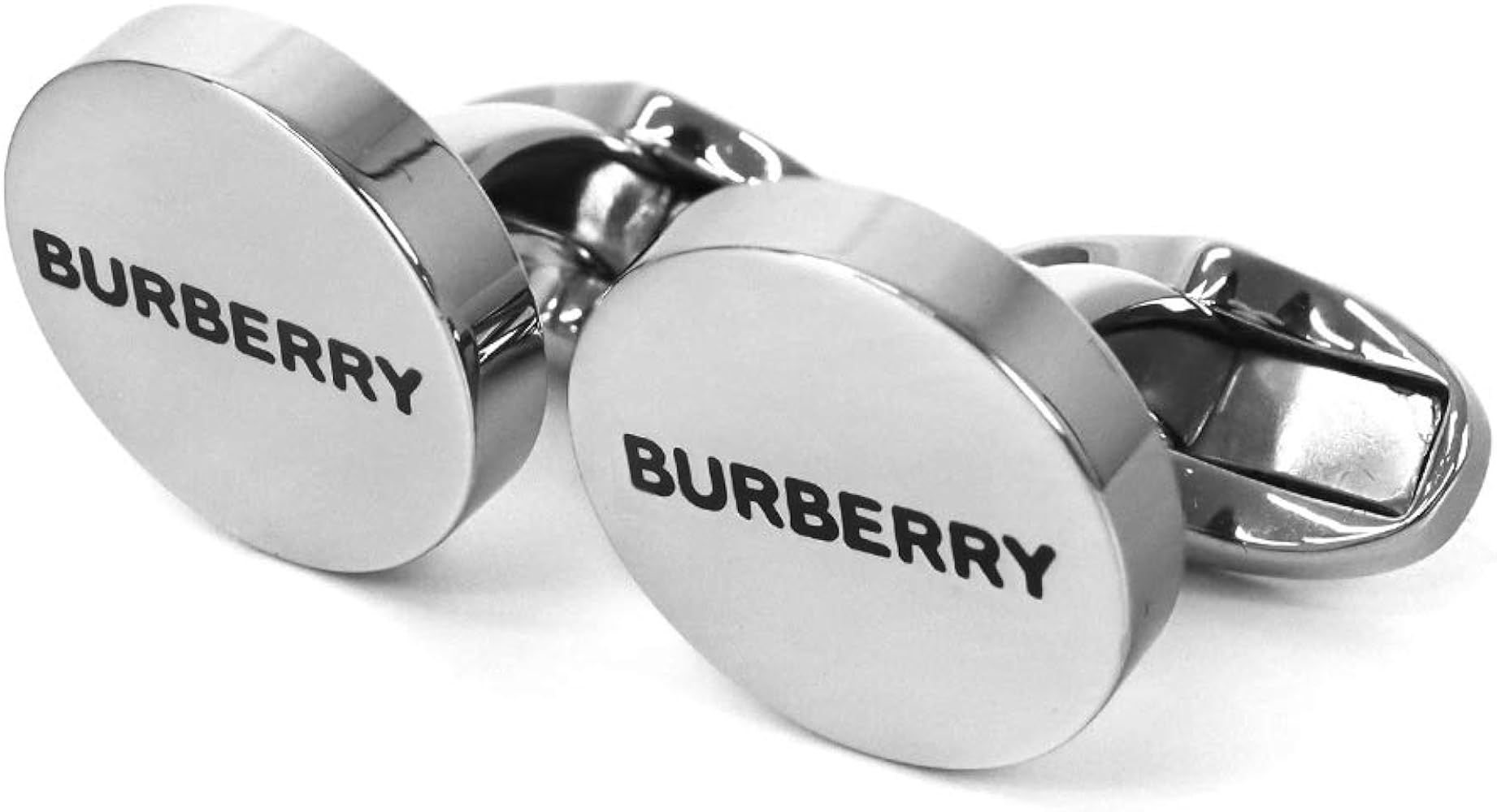 Amazon | バーバリー BURBERRY メンズ カフスボタン ロゴ 丸型