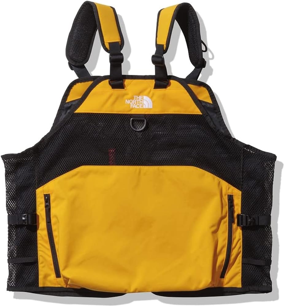 Amazon | [ザノースフェイス] ギアメッシュベスト ユニセックス 収納