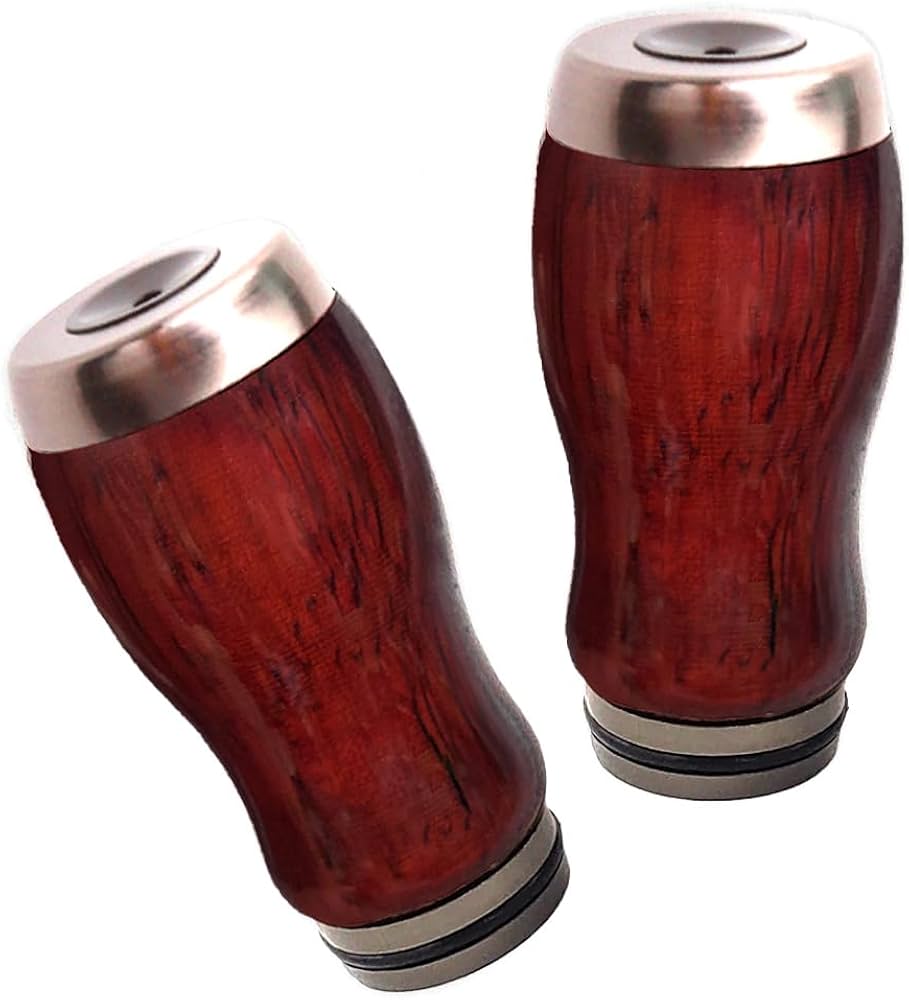 Amazon.co.jp: VISPREA 木製ノブ 2個入り パワーリールハンドルノブ