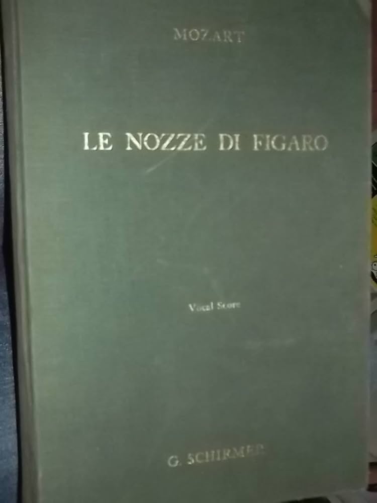 Amazon.com: Le Nozze Di Figaro (The Marriage of Figaro) an Opera