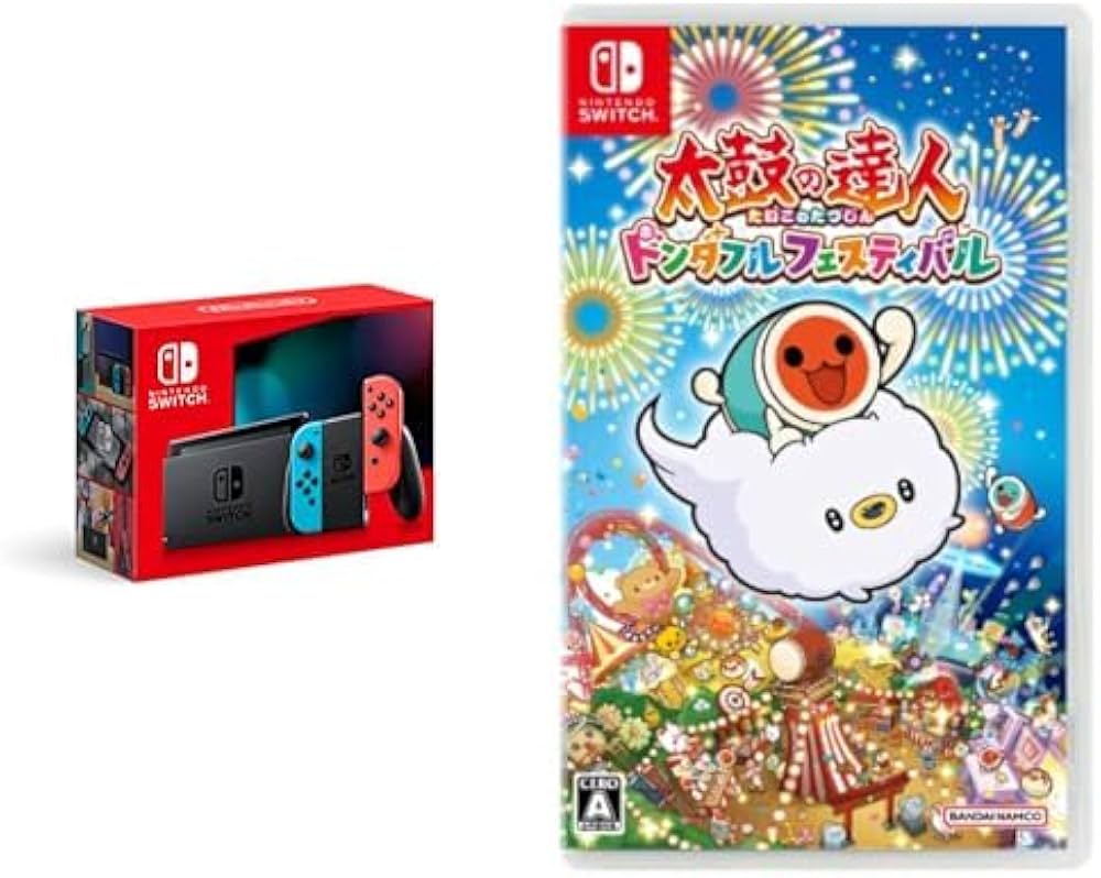 Amazon.co.jp: Nintendo Switch Joy-Con(L) ネオンブルー/(R) ネオン