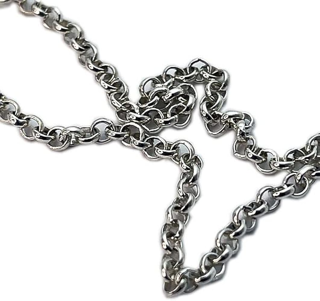 Amazon.co.jp: Chrome Hearts Necklace, Mask Holder, Roll Chain, 30