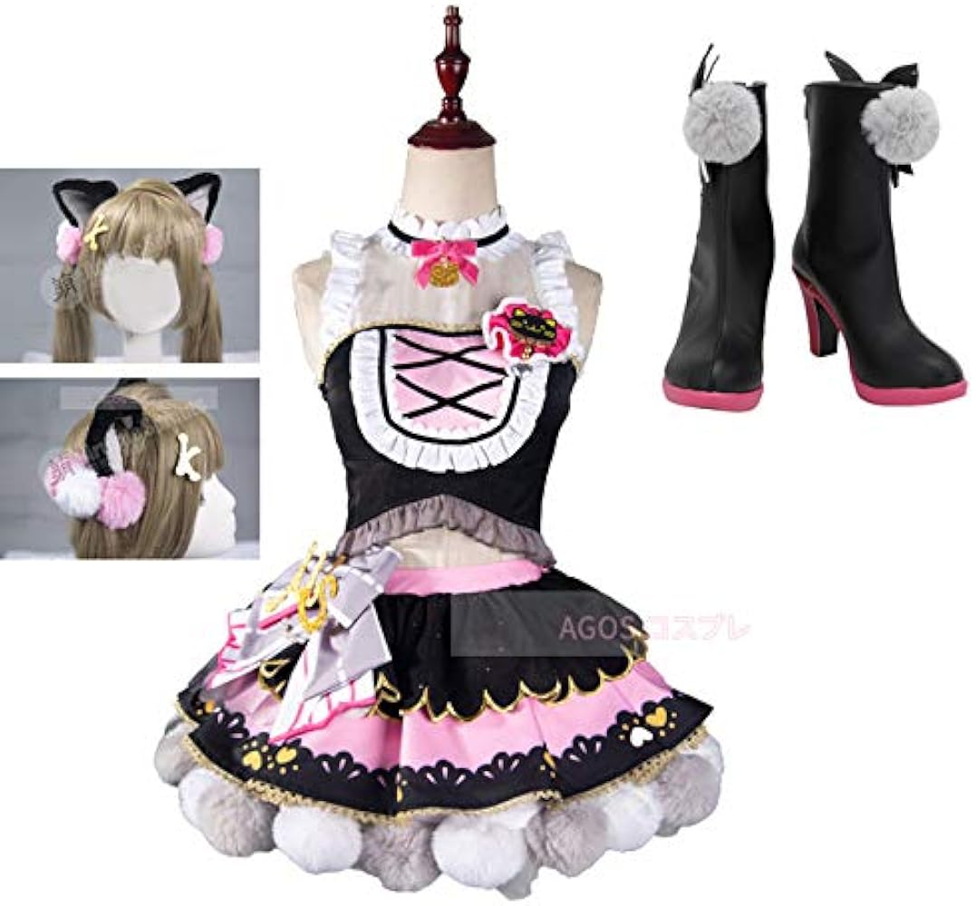 Amazon.co.jp: [AGOS] ウィッグ、靴付きラブライブ！ スクフェス AC