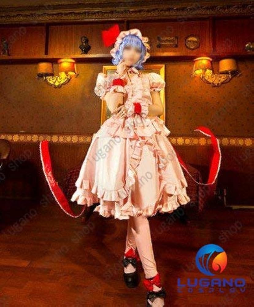 Amazon | [ルガーノ] レミリアスカーレット 風 服＋ウィッグセット