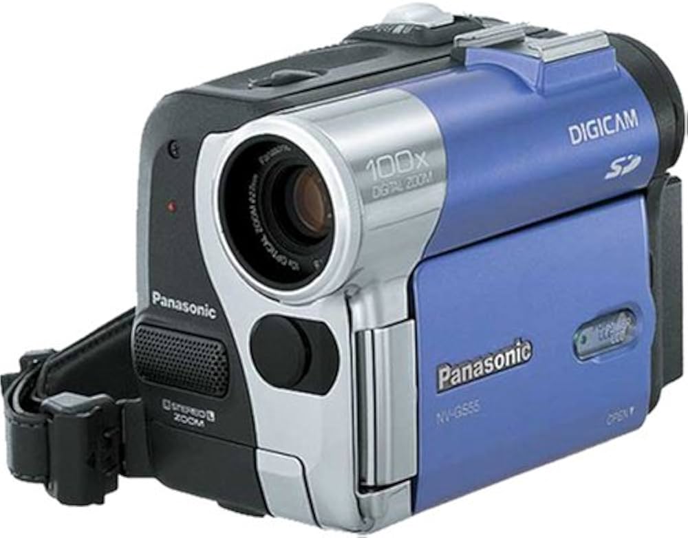 Amazon.co.jp: パナソニック デジタルビデオカメラ ブルー NV-GS55K-A