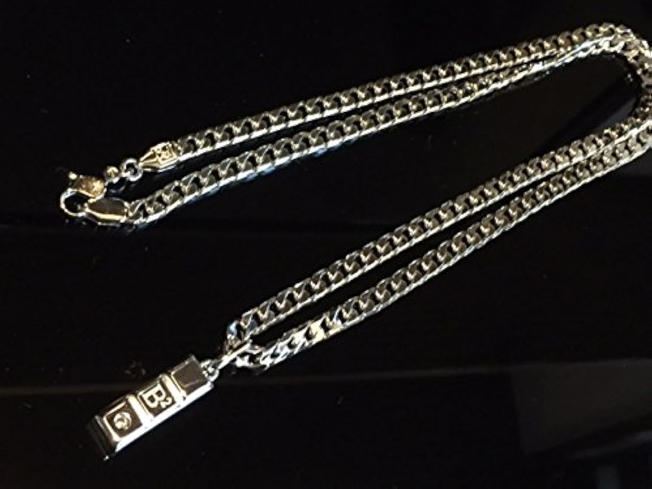 Amazon | [レダシルマ] B2 ダイヤモンドインゴットネックレス