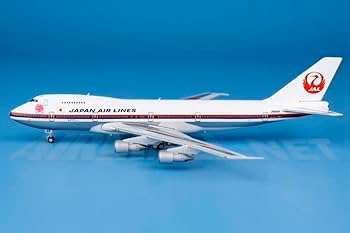Amazon.co.jp: @日本航空JAL B747-200 1/400ジェット : おもちゃ