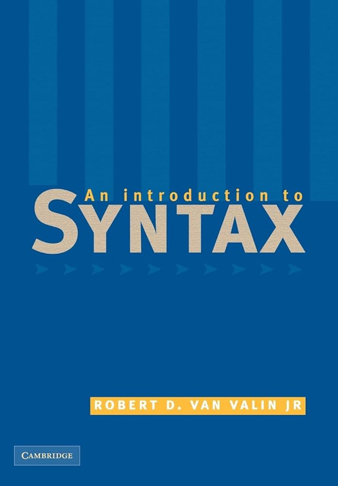 Amazon.com: An Introduction to Syntax (Volume 0): 9780521635660