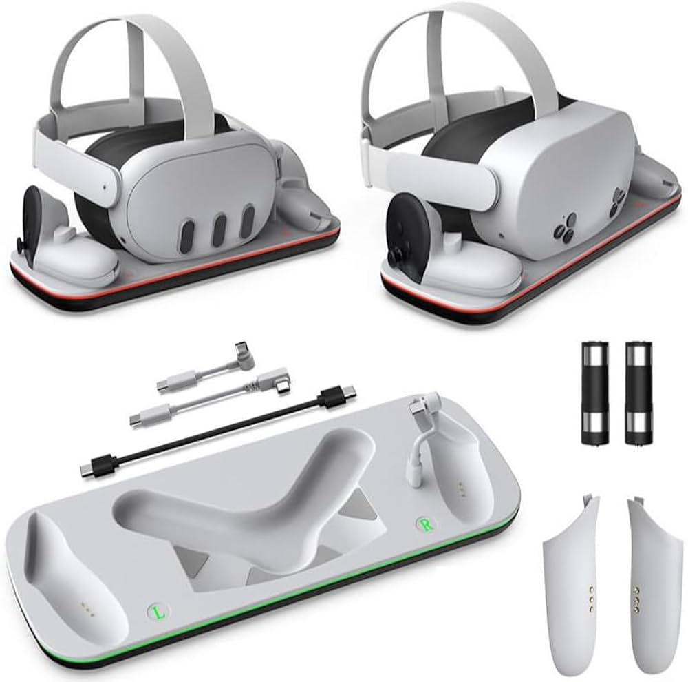 Amazon.co.jp: Meta Quest 3S/Meta Quest 3 対応 充電ドック キット