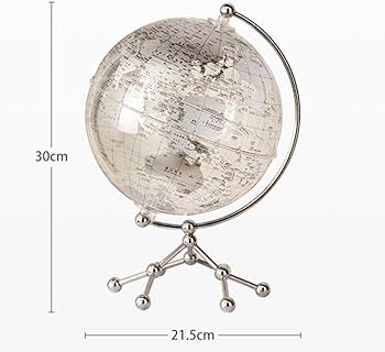 Amazon.co.jp: [dhiuebc] インテリア 地球儀 回る アンティーク まわる