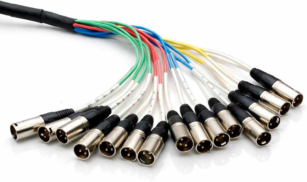 Amazon.co.jp: Seismic Audio - 16チャンネル XLR スネークケーブル