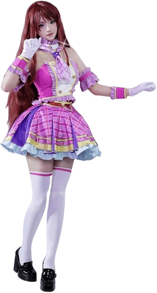 Amazon.co.jp: [QMIQMI] アイカツ！シリーズ 紫吹 蘭 コスプレ衣装
