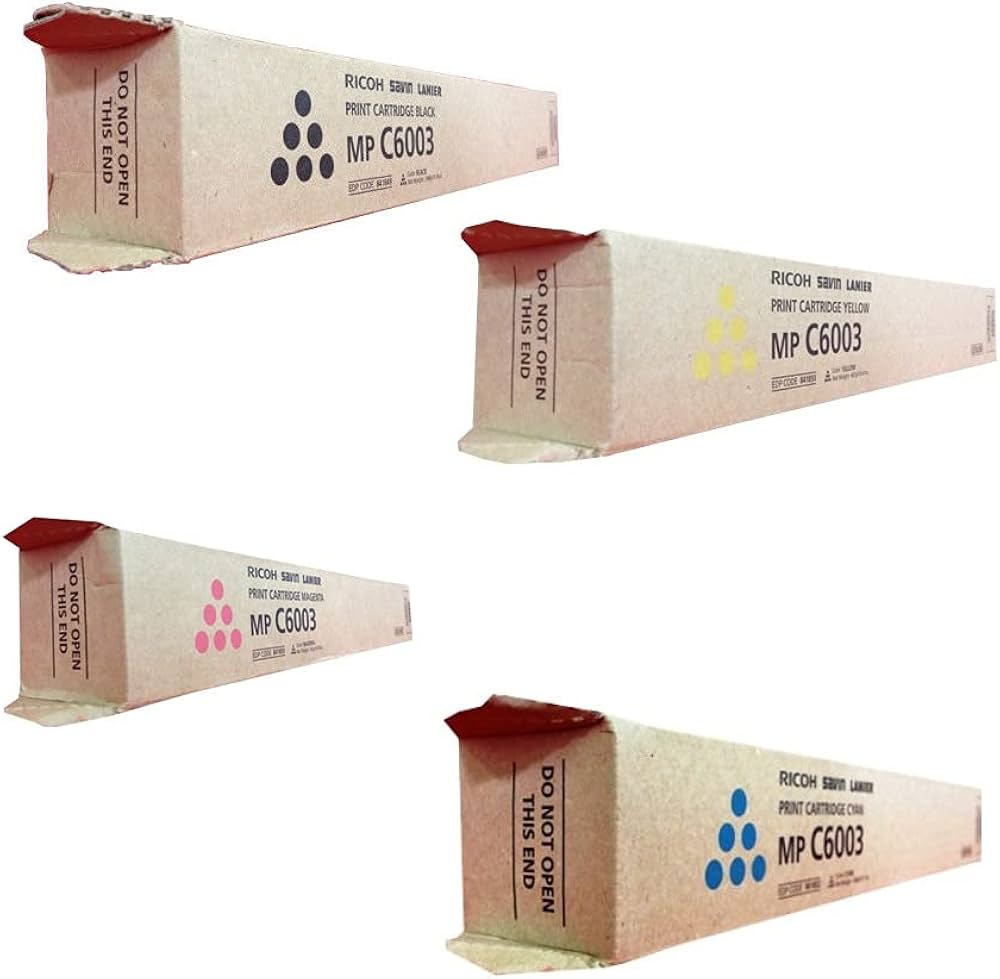 RICOH C6003 トナーカートリッジ13本(シアンマゼンタイエロー) 新品未