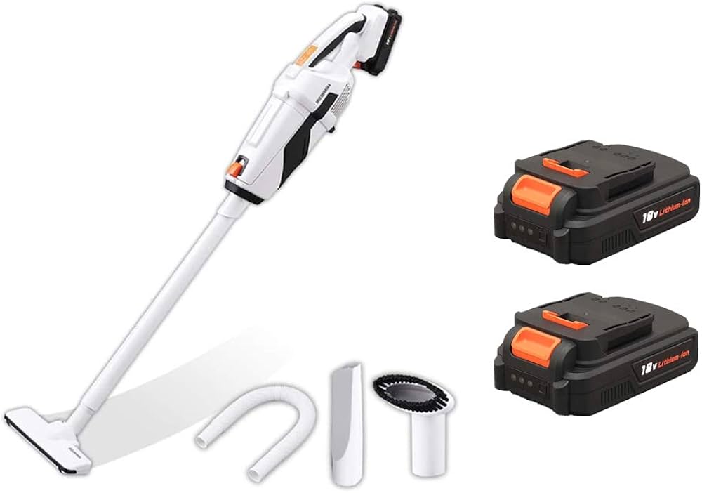 Amazon.co.jp: アイリスオーヤマ コードレス掃除機 18Vダブル