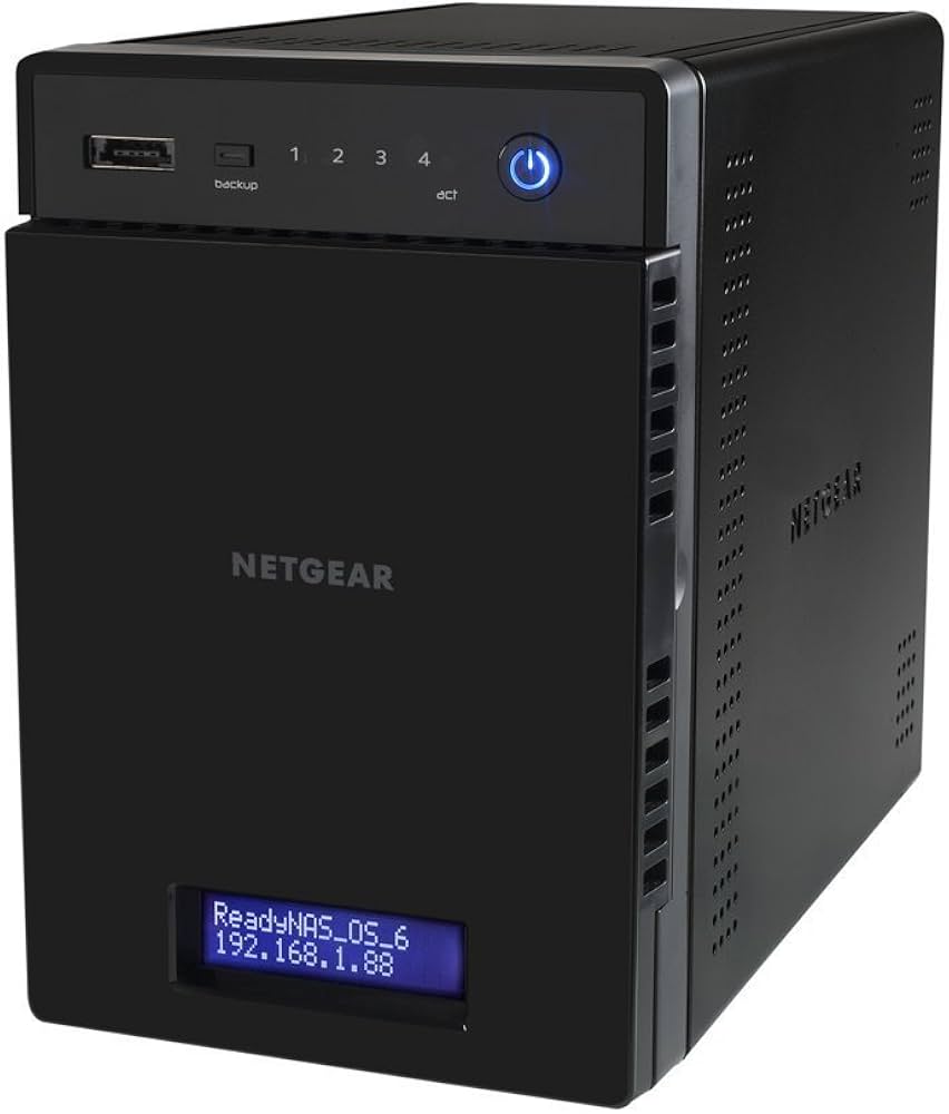 Netgear ReadyNAS 214 RN21400-100INS 4-Bay Diskless Network