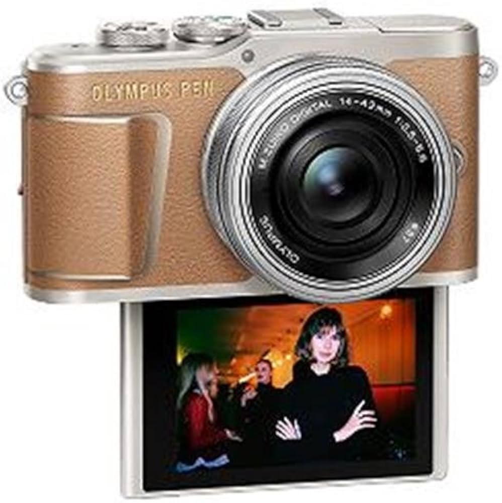 Amazon | OLYMPUS ミラーレス一眼 PEN E-PL9 レンズキット ブラウン