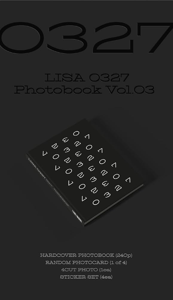 Amazon.co.jp: BLACKPINK LISA (リサ) - LISA 0327 PHOTOBOOK VOL.03