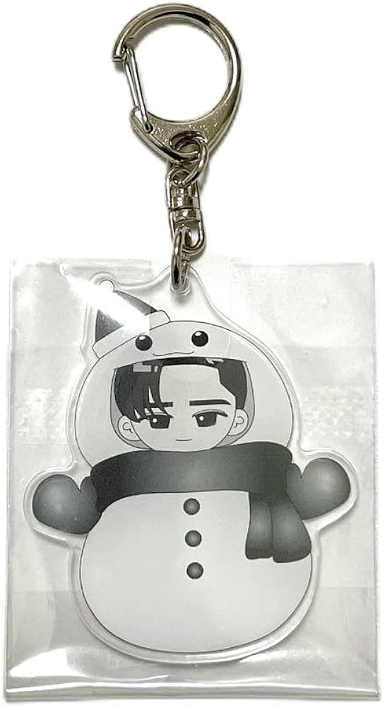 Amazon.co.jp: Snow Man 目黒蓮 めめ すのチル 雪だるま アクリル