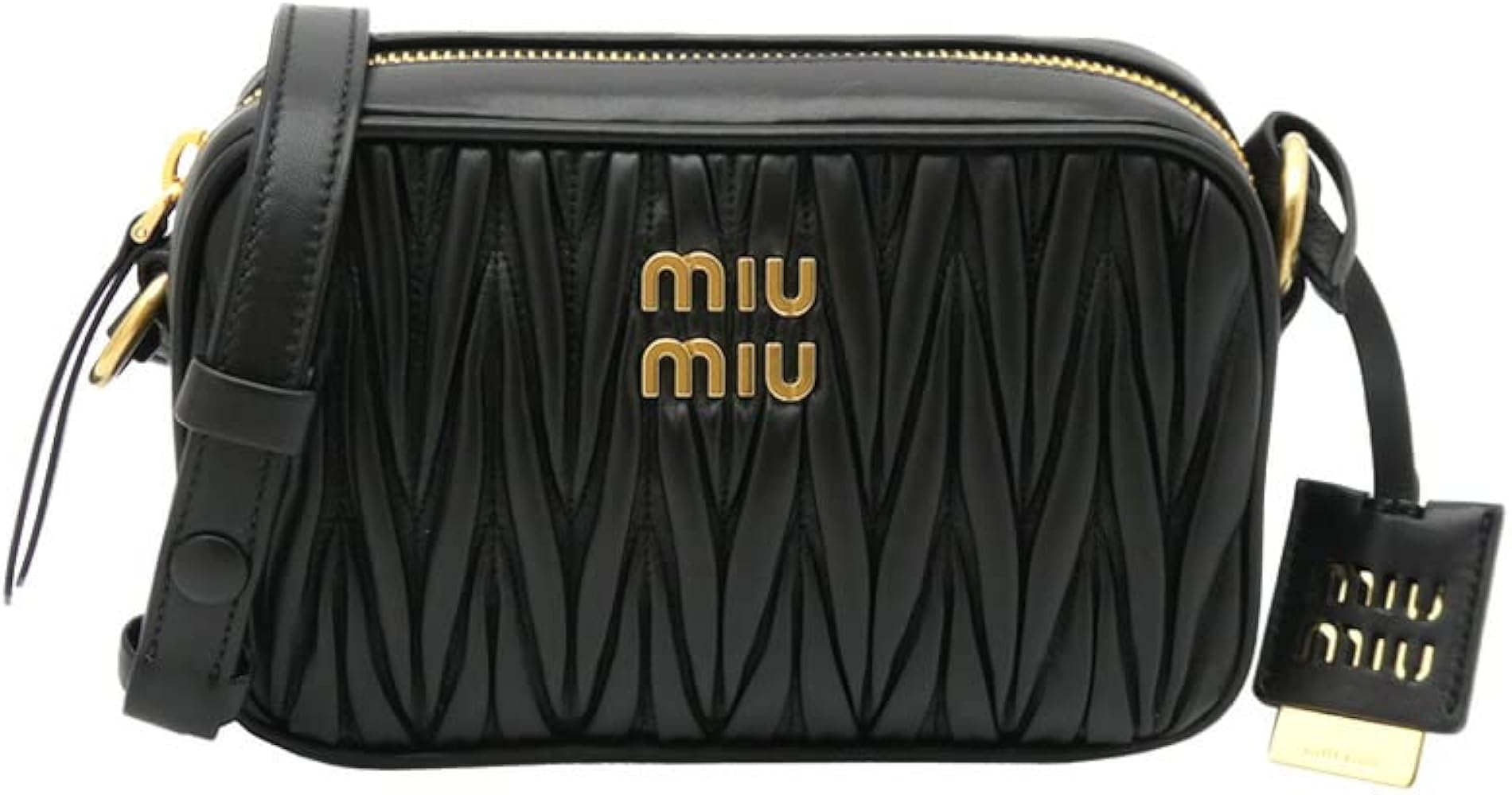 Amazon | [ミュウミュウ] マテラッセレザー ショルダーバッグ