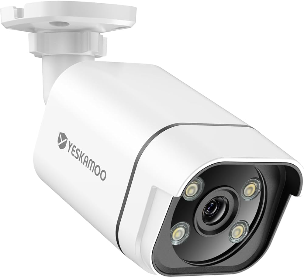 Amazon.co.jp: 500万画素 防犯カメラ 屋外 POE給電 YESKAMOO 増設用