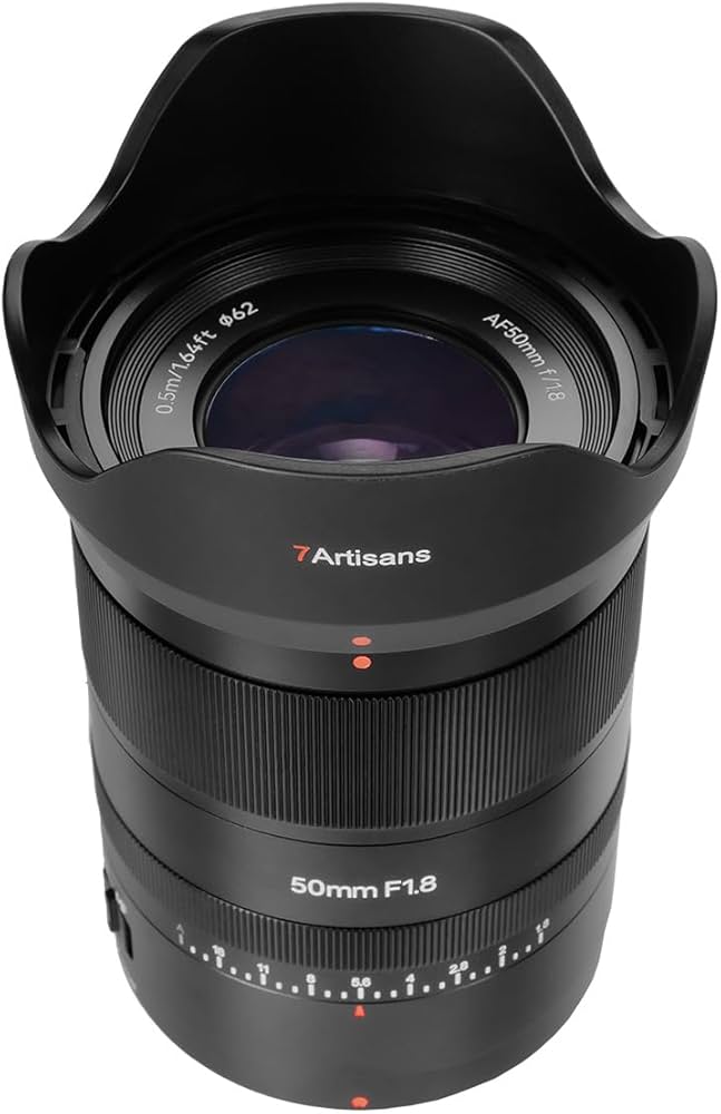 Amazon.co.jp: 7artisans 七工匠 50mm F1.8 AF Zマウント レンズ 単