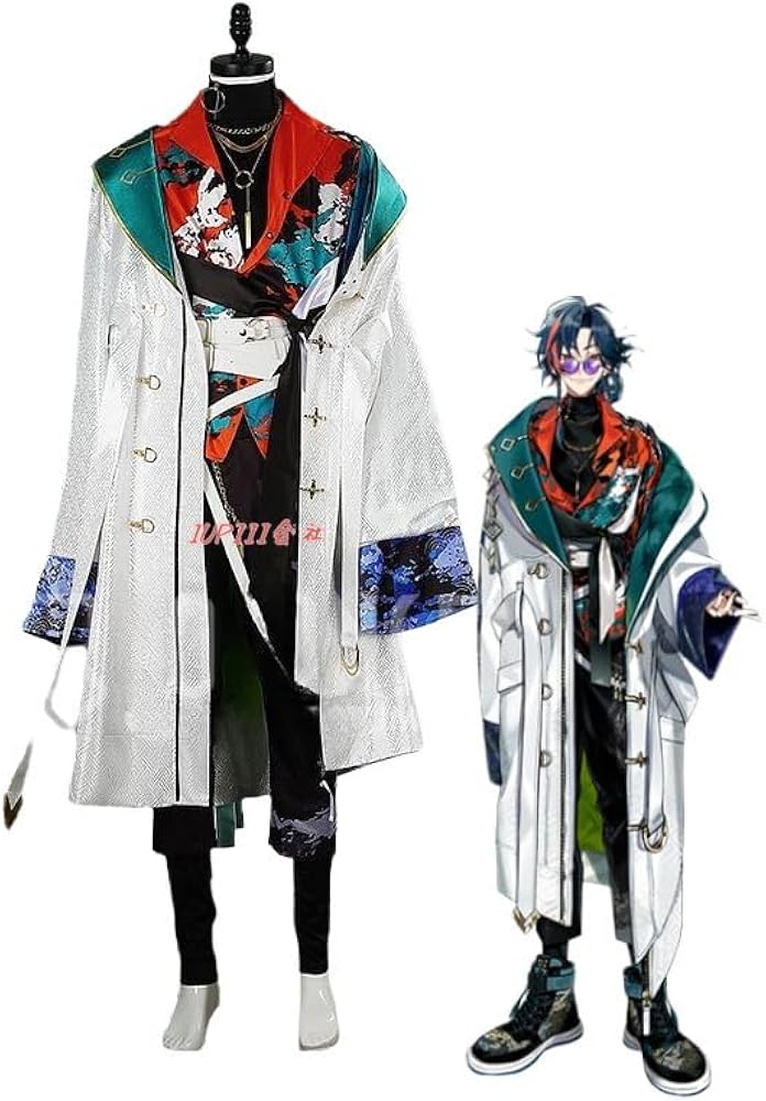 Amazon.co.jp: [よきま] Vtuber 3SKM 魁星ウィッグ、靴付き コスプレ