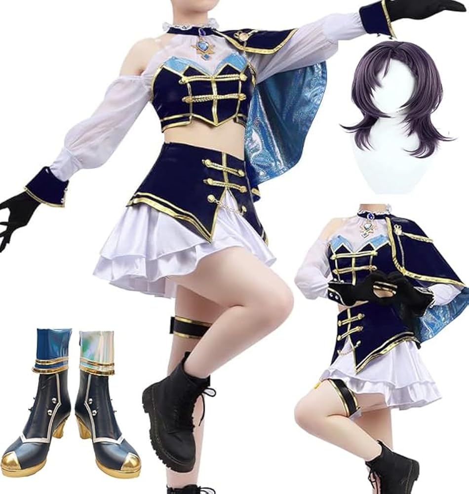 Amazon.co.jp: [楽コス] 相羽ういは コスプレ 衣装 全セット あいば