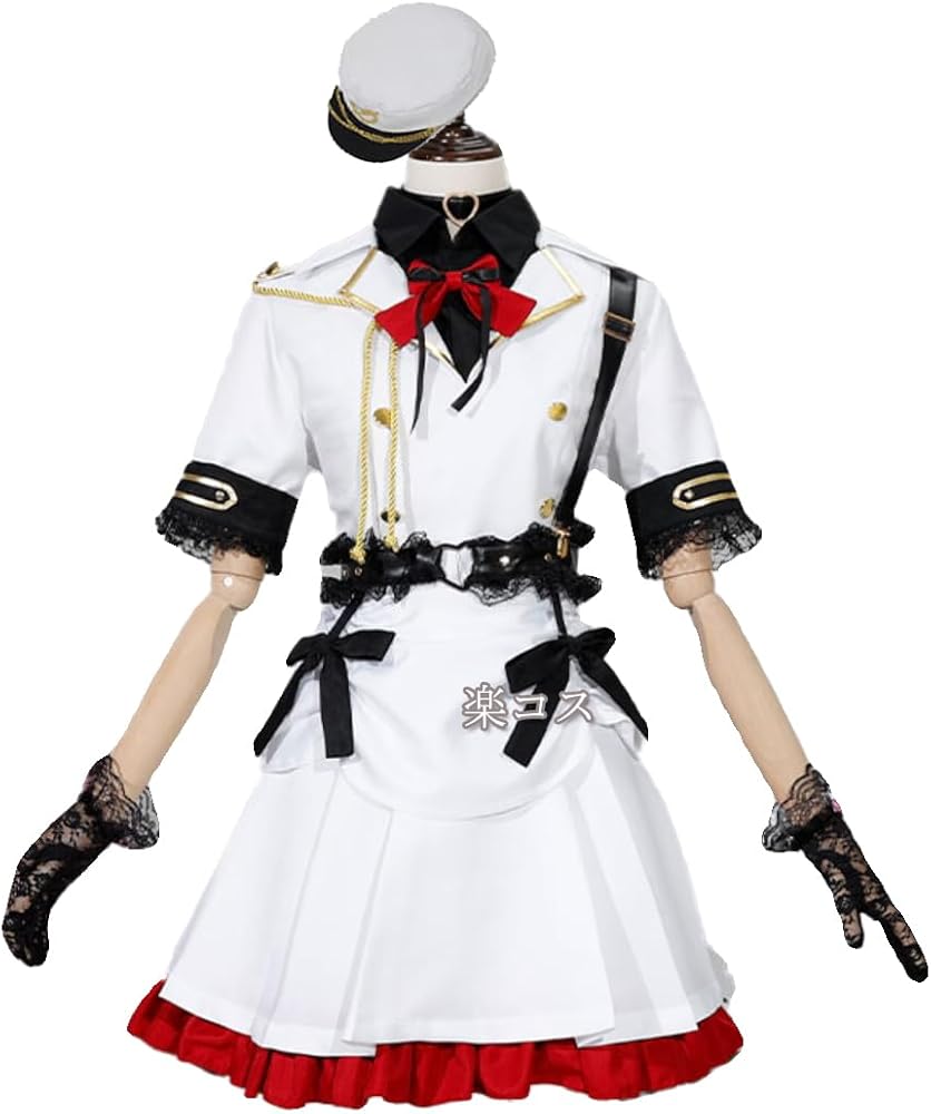 Amazon.co.jp: [楽コス]橘ひなの コスプレ 衣装 軍服 帽子付き