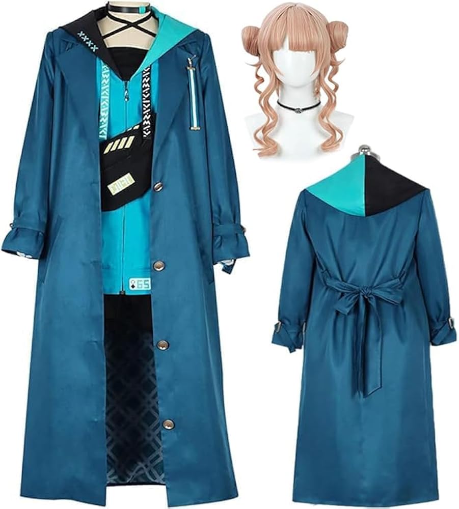 Amazon.co.jp: [楽コス]鏑木ろこ コスプレ 衣装 ウィッグ付き かぶら
