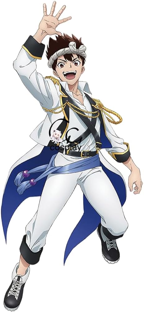 Amazon.co.jp: GGcosplay ドクターストーン Dr.STONE クロム アイドル